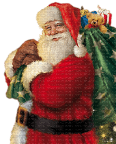 Santa Claus.Toys.Christmas.Victoriabea - PNG gratuit