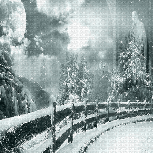 dolceluna winter background - GIF animé gratuit