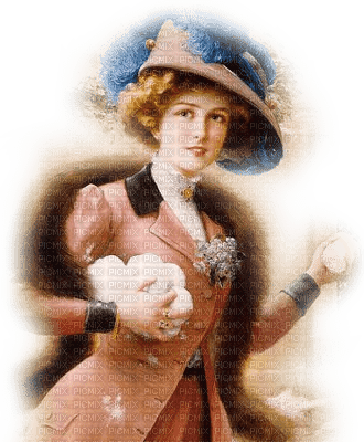 Victorian woman bp - zdarma png