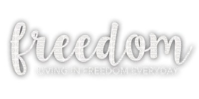 freedom.text.Victoriabea - PNG gratuit