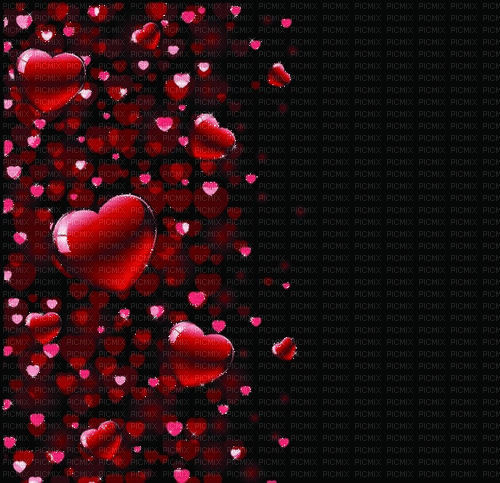 Background. Red. Black. Heart. Valentine. Leila - Free animated GIF