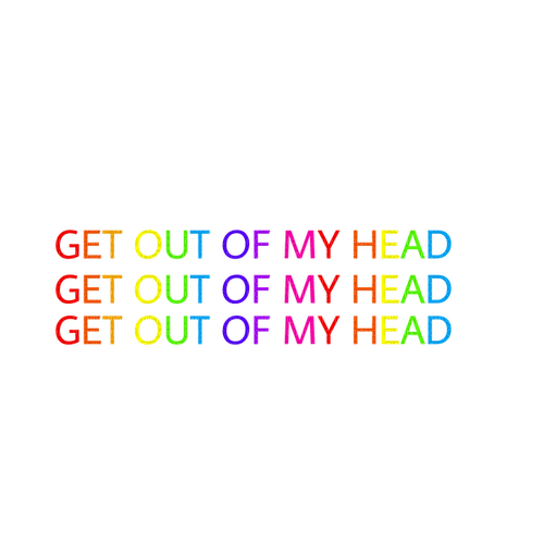 GET OUT OF MY HEAD - δωρεάν png