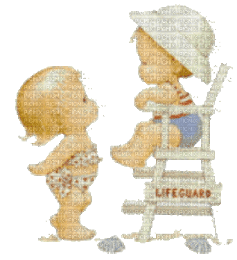 image encre animé effet fille enfants edited by me - Бесплатный анимированный гифка