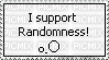 i support randomness stamp - δωρεάν png