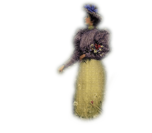 Vintage Woman - darmowe png