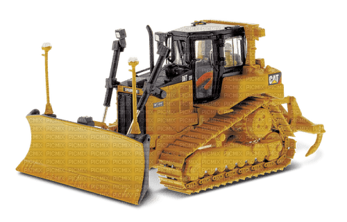 #construction #work #caterpillar #bulldozer - Free PNG