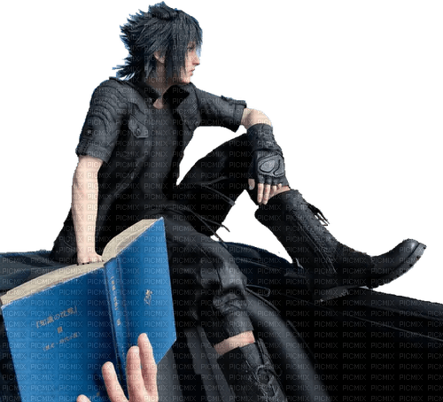 Noctis on car - 免费PNG