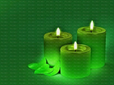 velas verdes - 無料png