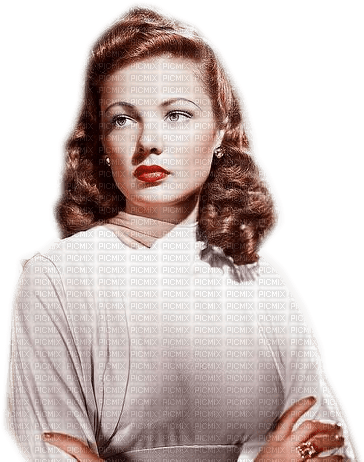 Gene Tierney - δωρεάν png
