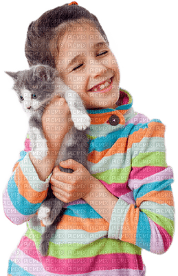 Kaz_Creations Baby Enfant Child Girl Cat Kitten - фрее пнг