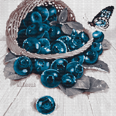 Y.A.M._Summer Berries background - Ingyenes animált GIF