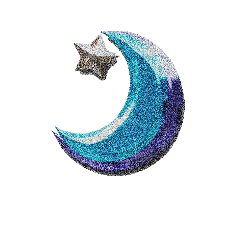 moon glitter - Bezmaksas animēts GIF