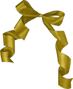 bows-gold - Free PNG