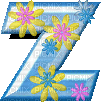 Z floral - Бесплатни анимирани ГИФ