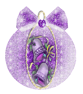 Christmas purple bp - Бесплатни анимирани ГИФ