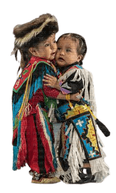 Enfant amérindien - zdarma png
