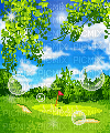 pixel field - Gratis animerad GIF