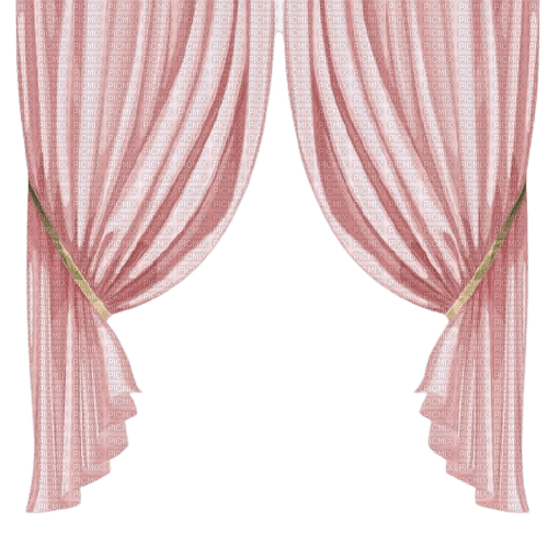 pink curtain - бесплатно png