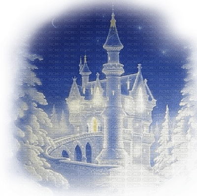 WINTER ICe Castle chateau de glaces hiver - бесплатно png