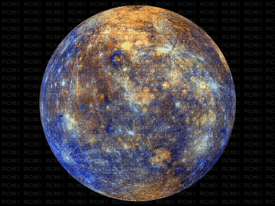 Mercury planet - GIF animate gratis