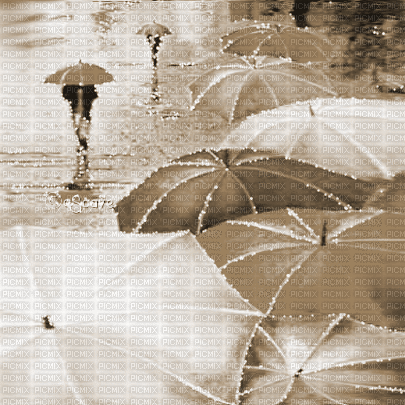 soave background animated umbrela rain - GIF animate gratis