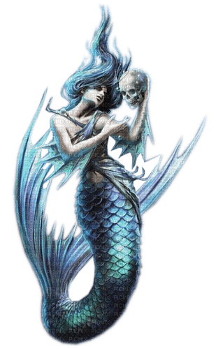 Rena Gothic Meerjungfrau Mermaid - gratis png
