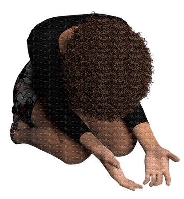Kaz_Creations Praying Woman Femme - Free PNG