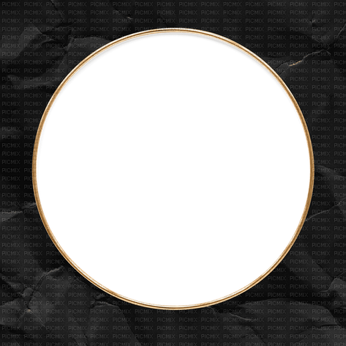 Black.Cadre.Frame.Circle.Round.Victoriabea - Free PNG