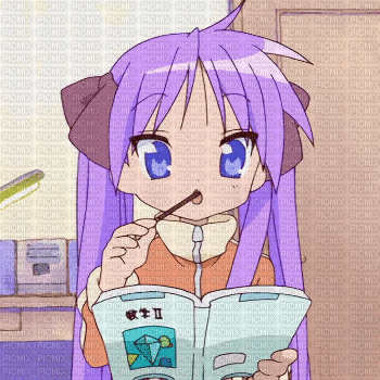 kagami pocky - Gratis animerad GIF