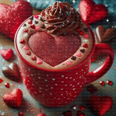 Valentines Hot Chocolate - zdarma png