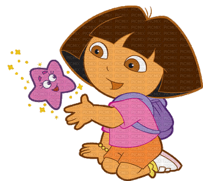 Kaz_Creations Cartoons Dora The Explorer - Animovaný GIF zadarmo