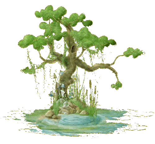 gif arbre - Nemokamas animacinis gif