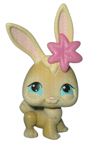 flower bunny lps - 免费PNG