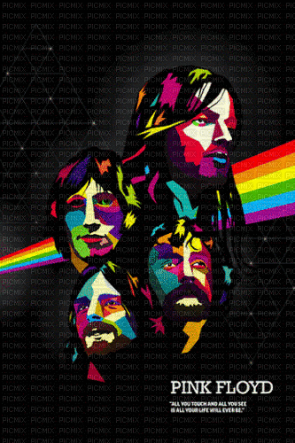 maj gif Pink Floyd - Gratis geanimeerde GIF