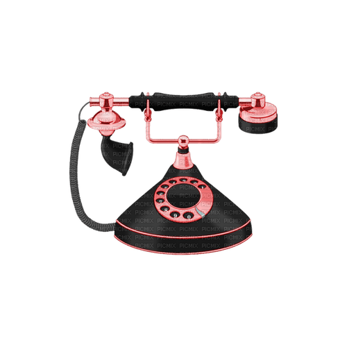 kikkapink deco scrap telephone png pink - 免费PNG