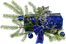 Christmas blue bp - Бесплатный анимированный гифка