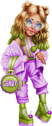 candy girl Karina - zadarmo png