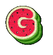 G Pastèque - GIF animado gratis