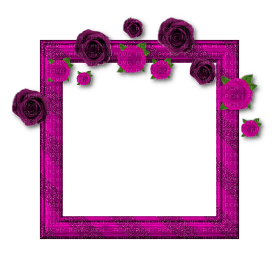 Small Magenta Frame - Free PNG