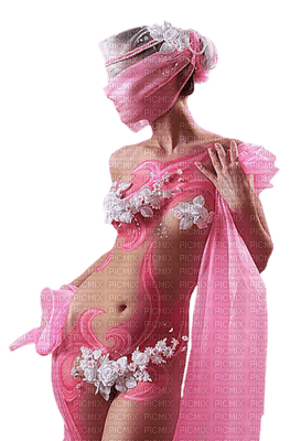 Kaz_Creations Woman Femme Pink - png ฟรี