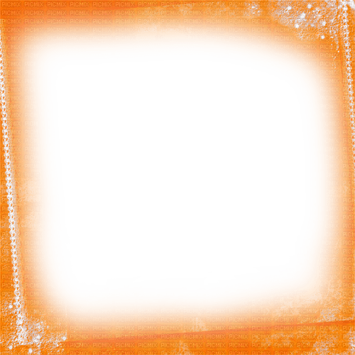Frame.Lace.Orange - By KittyKatLuv65 - zdarma png