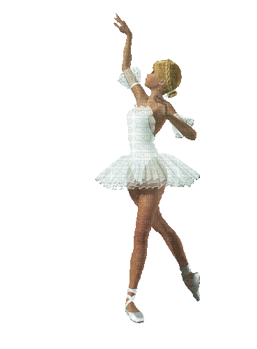 Ballerina - Animovaný GIF zadarmo