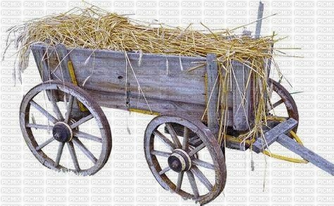 Wooden Cart-RM - png ฟรี