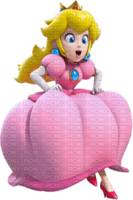 Peach Mario - Free PNG