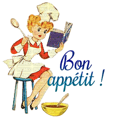 Bon Appetit! - GIF animasi gratis