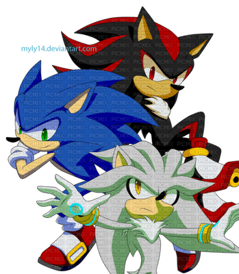 Sonic Silver Shadow, so , amazing - Free PNG - PicMix