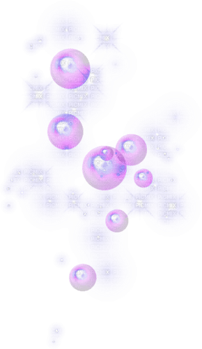 Bubbles.Sparkles.Blue.Purple - Free PNG