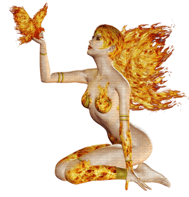 Kaz_Creations Fairy Angel Fire - gratis png