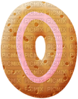 Kaz_Creations Numbers Biscuit 0 - zadarmo png