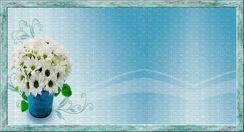 bg-background--blue--blå--flower--blomma - PNG gratuit